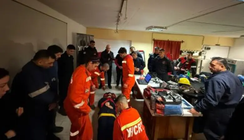 Bomberos y Protección Civil, capacitados por primera vez en rescate minero