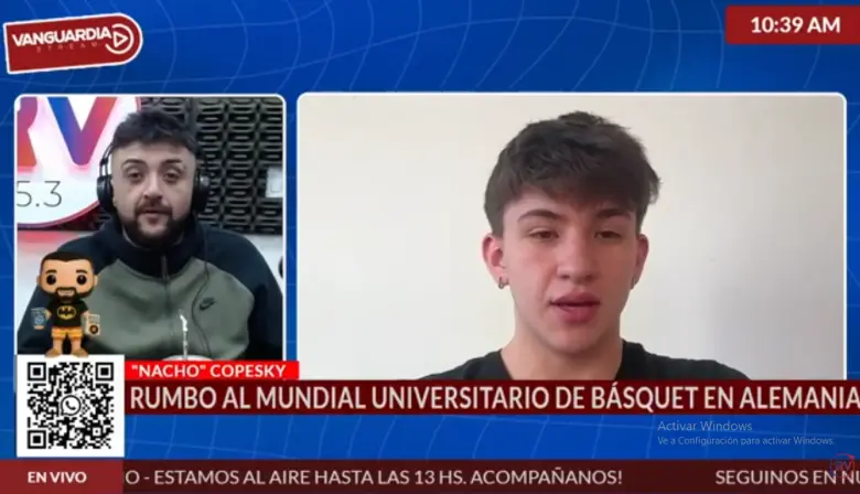 Nacho Copesky: Un joven talento del básquet rumbo al Mundial Universitario en Alemania